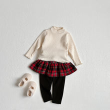 Load image into Gallery viewer, VIVID KIDS CHECK SKIRT PANTS*PREORDER