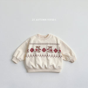 VIVID KIDS LITTLE BEARLY SWEATER*PREORDER