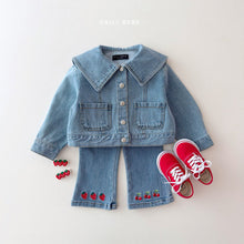 Load image into Gallery viewer, DAILYBEBE KIDS FRUIT DENIM PANTS**PREORDER