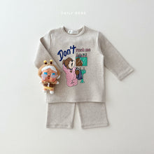 Load image into Gallery viewer, DAILYBEBE KIDS DONT RUSH TOP BOTTOM SET**PREORDER