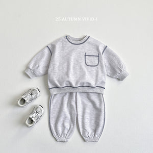 VIVID KIDS POCKET TOP BOTTOM SET*PREORDER