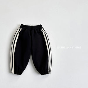 VIVID KIDS STRIPE CASUAL PANTS*PREORDER