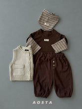 Load image into Gallery viewer, AOSTA FALL KNIT COOKIE VEST**PREORDER