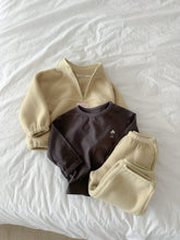 Load image into Gallery viewer, MINIROBE KIDS FLEECE HALF ZIP UP HOODIE**Preorder