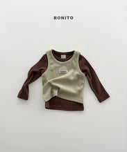 Load image into Gallery viewer, BONITO KIDS RIBBED SLEEVELESS TANK*PREORDER
