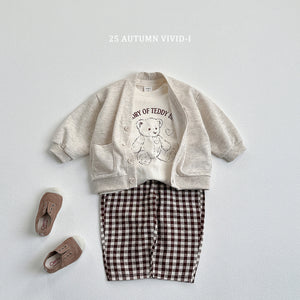 VIVID KIDS BEAR CARDIGAN*PREORDER