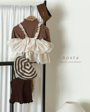 Load image into Gallery viewer, AOSTA FALL LACE CAN CAN BLOUSE**PREORDER