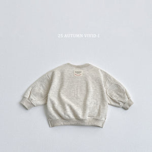 VIVID KIDS SHOULDER PADDED SWEATER*PREORDER