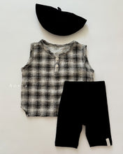 Load image into Gallery viewer, AOSTA KIDS BB CHECK BLOUSE*PREORDER