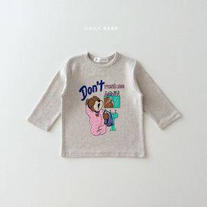 DAILYBEBE KIDS DONT RUSH TOP BOTTOM SET**PREORDER