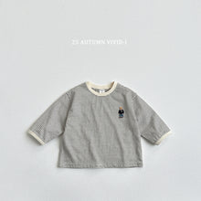 Load image into Gallery viewer, VIVID KIDS STRIPE BEAR SWEATER*PREORDER