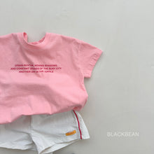 將圖片載入圖庫檢視器中，BLACKBEAN KIDS 可與媽媽一起穿著T卹* 預購