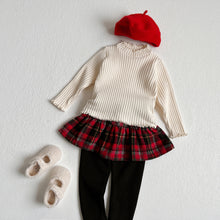 Load image into Gallery viewer, VIVID KIDS CHECK SKIRT PANTS*PREORDER