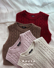 Load image into Gallery viewer, AOSTA KIDS KNIT VEST*PREORDER