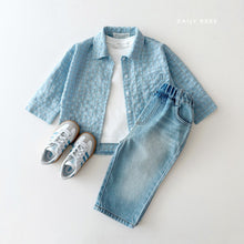 Load image into Gallery viewer, DAILYBEBE KIDS BAGGY DENIM PANTS**PREORDER