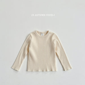 VIVID KIDS RIBBED LONG SLEEVES*PREORDER