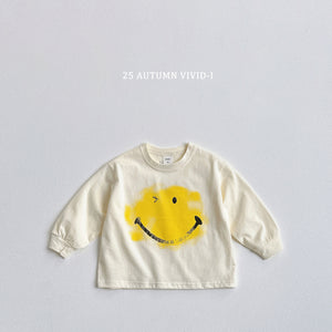 VIVID KIDS SMILEY SWEATER*PREORDER