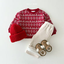 Load image into Gallery viewer, DAILYBEBE KIDS SANTA TREE SWEAT SHIRT**PREORDER
