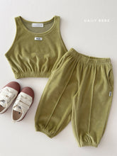 Load image into Gallery viewer, DAILYBEBE VELOUR SET**PREORDER