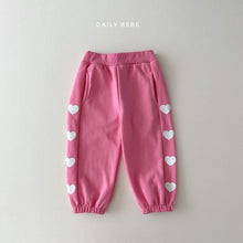 Load image into Gallery viewer, DAILYBEBE KIDS HEART PANTS* Preorder