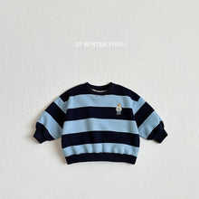 Load image into Gallery viewer, VIVID KIDS POLO BEAR STRIPE SWEAT SHIRT*PREORDER
