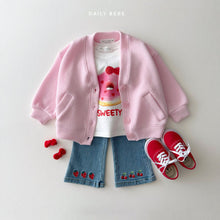 Load image into Gallery viewer, DAILYBEBE KIDS WAFFLE CARDIGAN**PREORDER