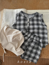 Load image into Gallery viewer, AOSTA KIDS BB CHECK PANTS*PREORDER