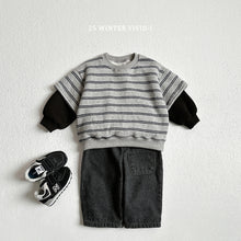 Load image into Gallery viewer, VIVID KIDS KID STRIPE LAYERED TOP*PREORDER