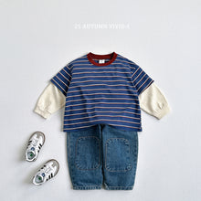 Load image into Gallery viewer, VIVID KIDS LAYER STRIPE TEE*PREORDER