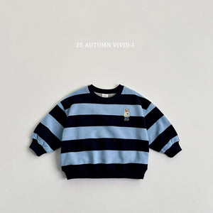 VIVID KIDS STRIPE SWEATER*PREORDER