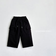 Load image into Gallery viewer, VIVID KIDS POCKET COTTON PANTS*PREORDER