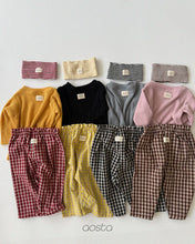 Load image into Gallery viewer, AOSTA FALL CHECK PANTS**PREORDER