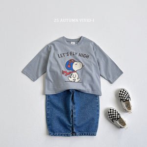 VIVID KIDS SNOOPY TEE SHIRT*PREORDER