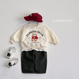 VIVID KIDS FLORIDA BEAR SWEATER*PREORDER