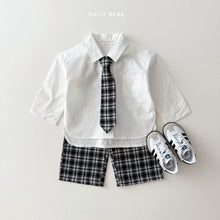 Load image into Gallery viewer, DAILYBEBE KIDS WHITE SHIRT**PREORDER