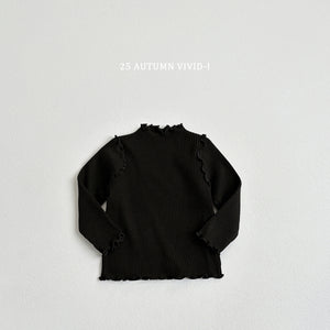 VIVID KIDS TURTLE NECK TEE SHIRT*PREORDER