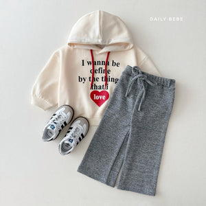 DAILYBEBE KIDS LOVES HOODIE**PREORDER