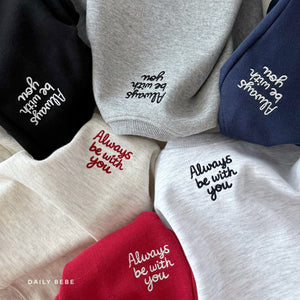 DAILYBEBE KIDS ALWAYS BE WITH U TOP BOTTOM SET**PREORDER