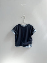 Load image into Gallery viewer, DIGREEN KIDS LAYERED SHORT SLEEVE TEE*PREORDER