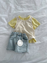 Load image into Gallery viewer, DIGREEN KIDS LAYERED SHORT SLEEVE TEE*PREORDER