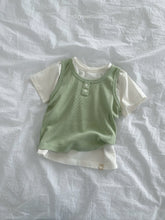 Load image into Gallery viewer, DIGREEN KIDS LAYERED SHORT SLEEVE TEE*PREORDER