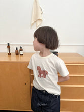 Load image into Gallery viewer, DIGREEN KIDS STAR PONY TEE*PREORDER