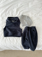 Load image into Gallery viewer, MINIROBE KIDS SNOW HOODED VEST**Preorder