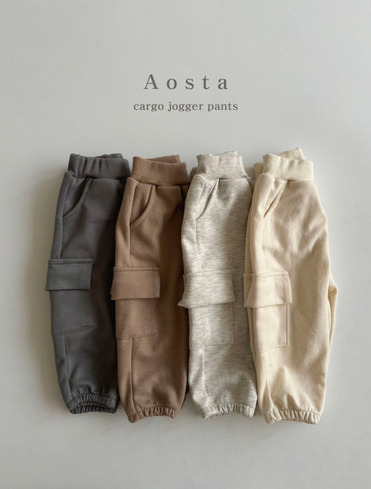 AOSTA KIDS  Jogger Cargo Pants*Preorder