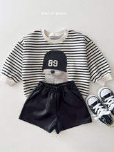 Load image into Gallery viewer, DAILYBEBE KIDS FAUX LEATHER SHORTS**PREORDER