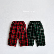 Load image into Gallery viewer, VIVID KIDS KIDS BEAR CHECK PANTS*PREORDER