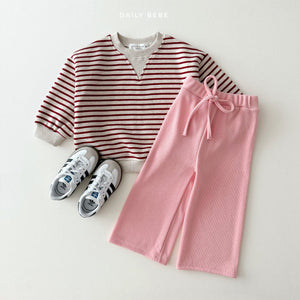 DAILYBEBE KIDS STRIPE SWEAT**PREORDER