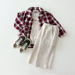 DAILYBEBE KIDS POCKET PANTS**PREORDER