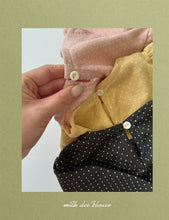 Load image into Gallery viewer, AOSTA FALL MILK DOT BLOUSE**PREORDER