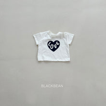將圖片載入到圖庫檢視器中，BLACKBEAN KIDS LOVE TEE * 預購